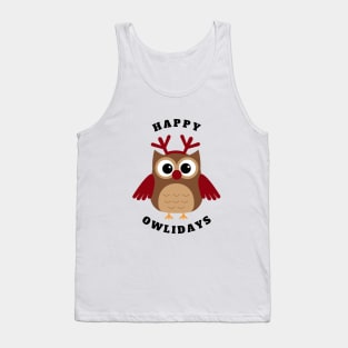 Happy Owlidays Tank Top